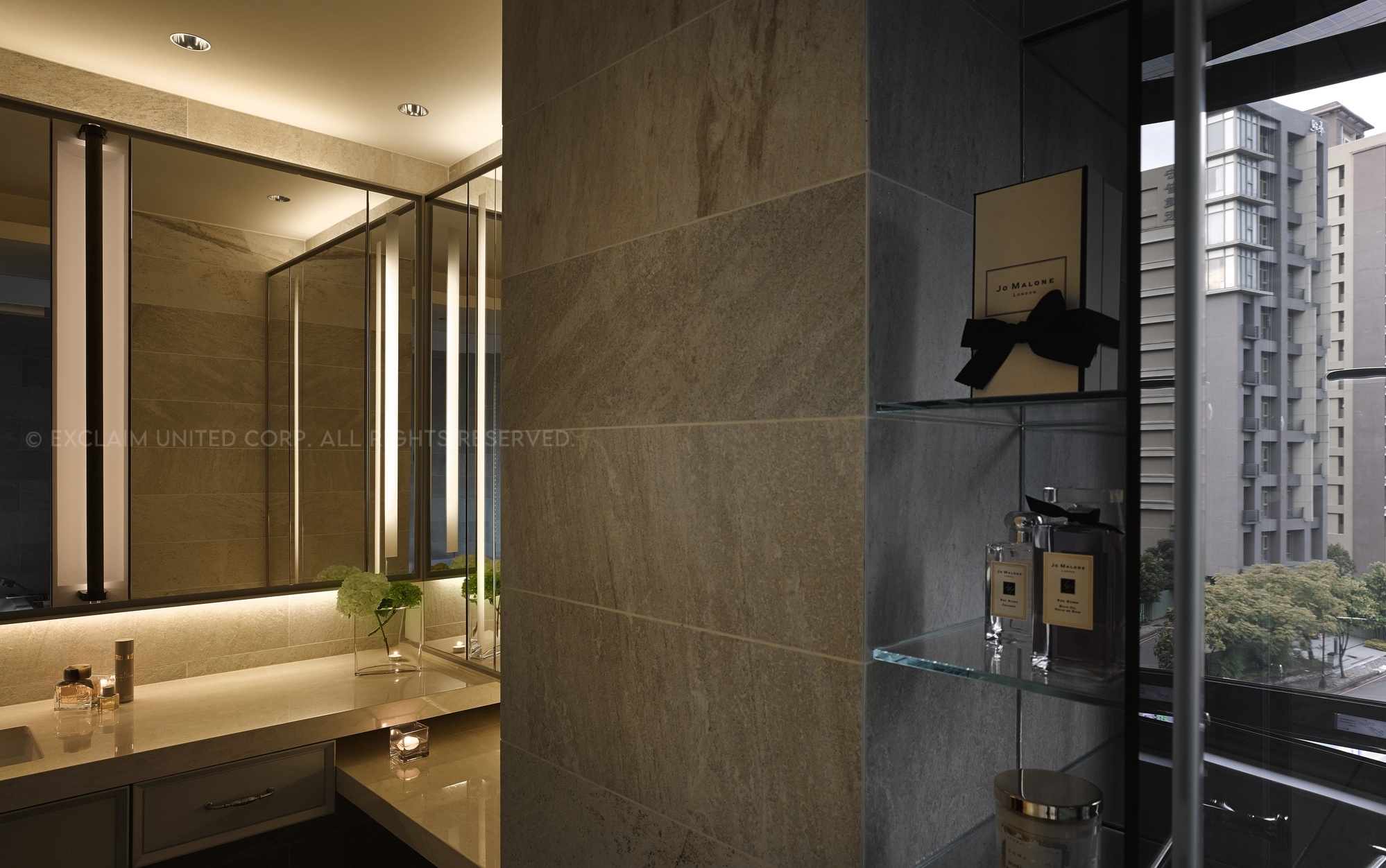 豪宅浴室設計-多功能敷面膜